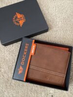 DOCKERS Mens Handcrafted Bifold Wallet