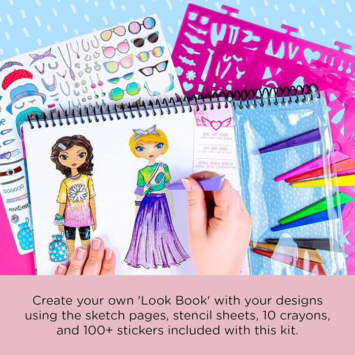 Children Clothing Design Sketch Pad