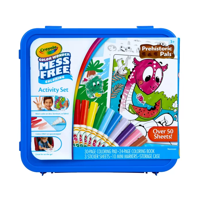 Crayola Color Wonder Prehistoric Pals Coloring Set