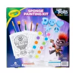 children Crayola Sponge Painting Kit Trolls World Tour 1