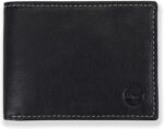 wallet Timberland Men's Leather RFID Blocking Passcase Wallet 1