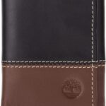 Timberland Men's Leather Trifold Wallet with ID Window