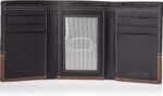 wallet Timberland Men's Leather Trifold Wallet with ID Window