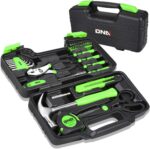 39-Piece All Purpose Household Tool Kit​ green