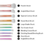 BH Cosmetics Take Me Back to Brazil Brushes 10 Piece Brush Set3