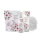 Bodycology Cherry Blossom Relaxed Robe Bath & Body Gift Set, 5 PC 3