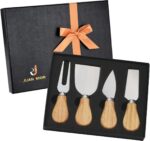 Exquisite 4-Piece Cheese Knives Set