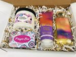 Women Gift Set (Candle, Bocy Cream, Prayer Box, Shower Gel)