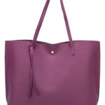 purple handbag