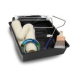 men Shur-Line Better 8-Piece Lint Free Knit Full Room Paint Tray Set